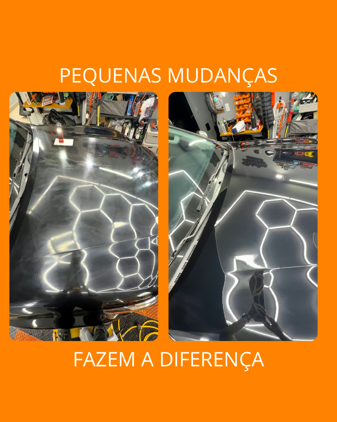 Antes e depois — trabalho 12