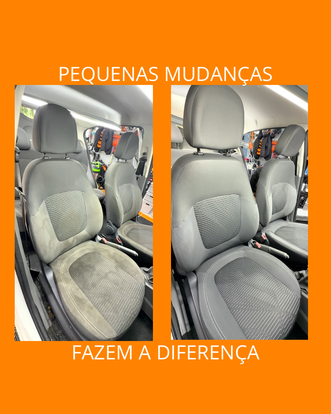 Antes e depois — trabalho 13