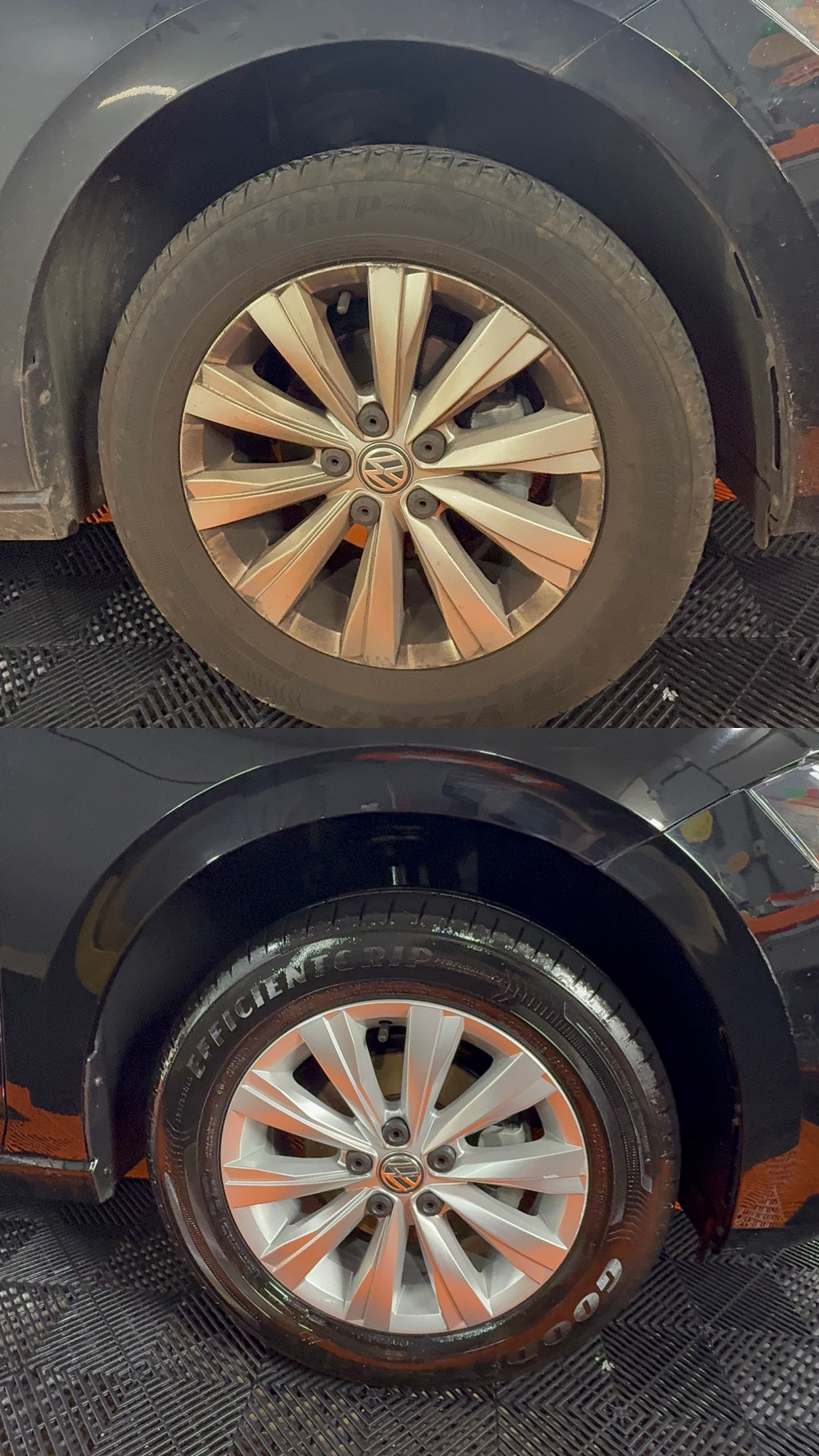 Antes e depois — trabalho 6